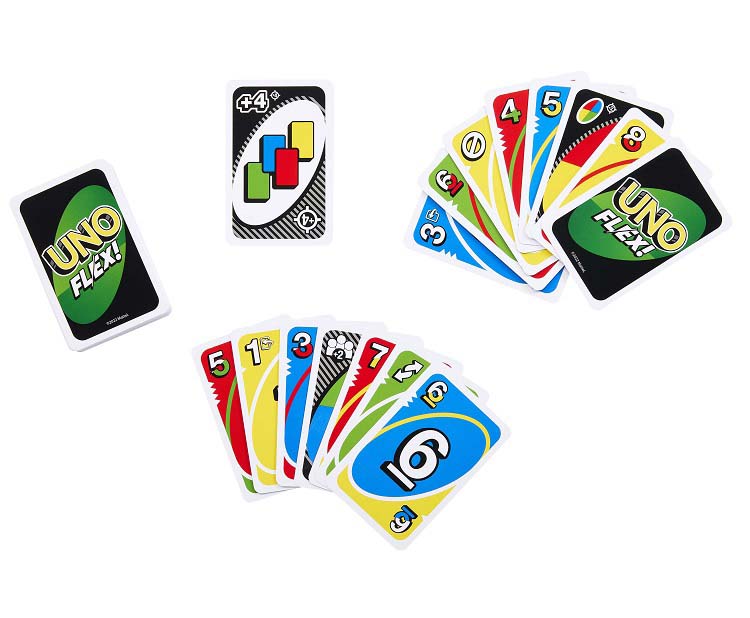 マテルゲーム ウノ(UNO) フレックス カード112枚 2〜8人用 HMY99 ( 1個