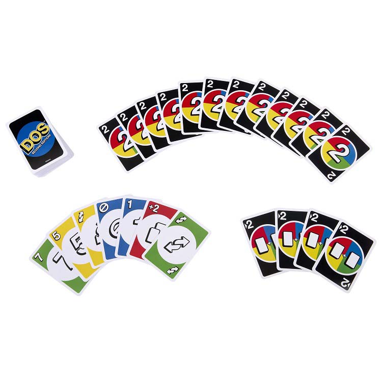 マテルゲーム ウノ(UNO) ドス セカンドエディション カード112枚 2〜4 