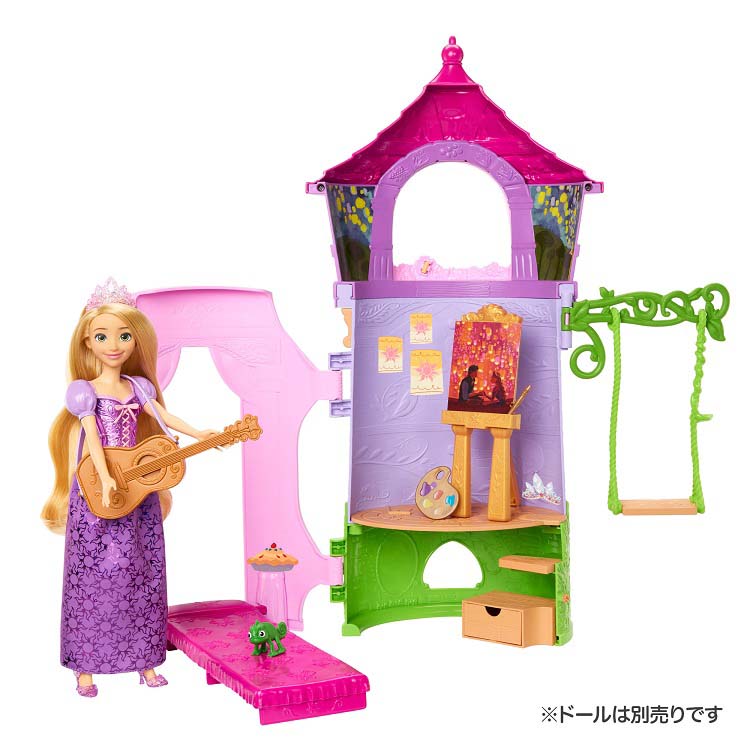ディズニープリンセス ラプンツェル ストーリータワー プレイセット