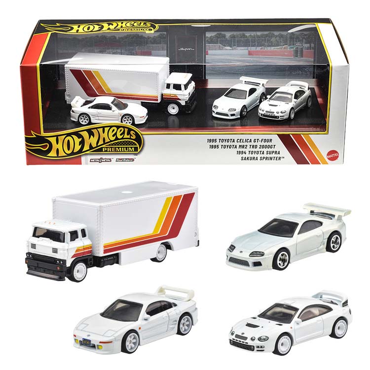 Hot Wheels コレクターズエディション（4点セット） ホットウィールプレミアム コレクターセットAst トヨタ スポーツカー
