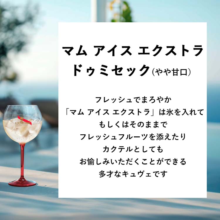 マム アイス エクストラ 箱なし ( 750ml )/ メゾン マム(MAISON MUMM