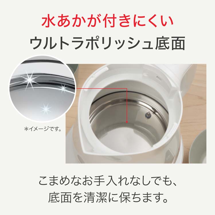 ティファール アプレシア ロック コントロール ホワイト 0.8L