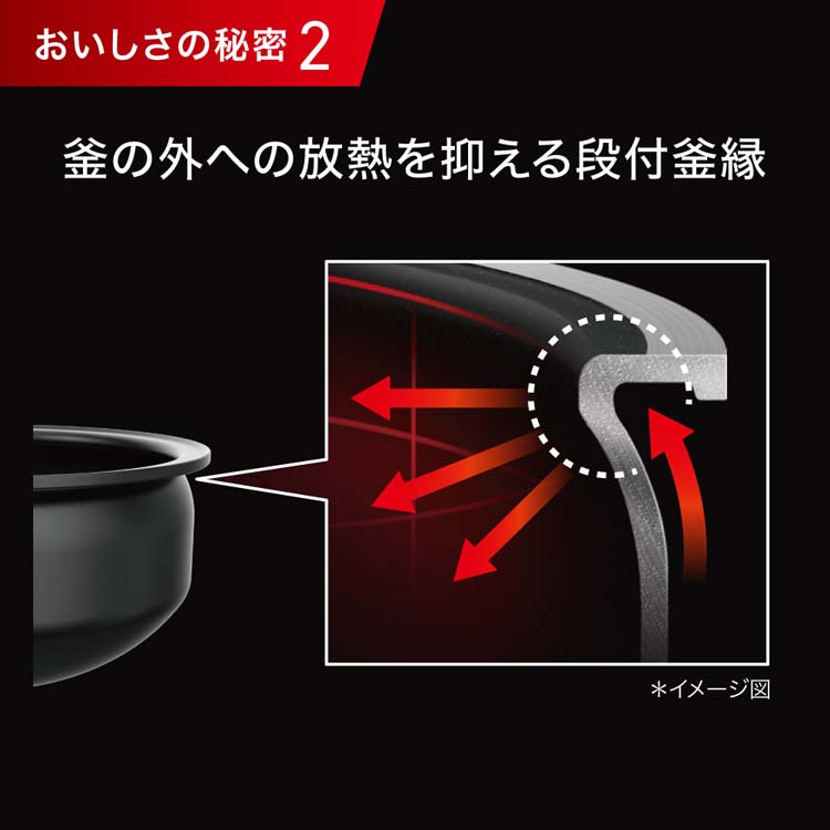 T-fal ザ・ライス 遠赤外線IH炊飯器 5.5合 ブラック RK8808JP ( 1個
