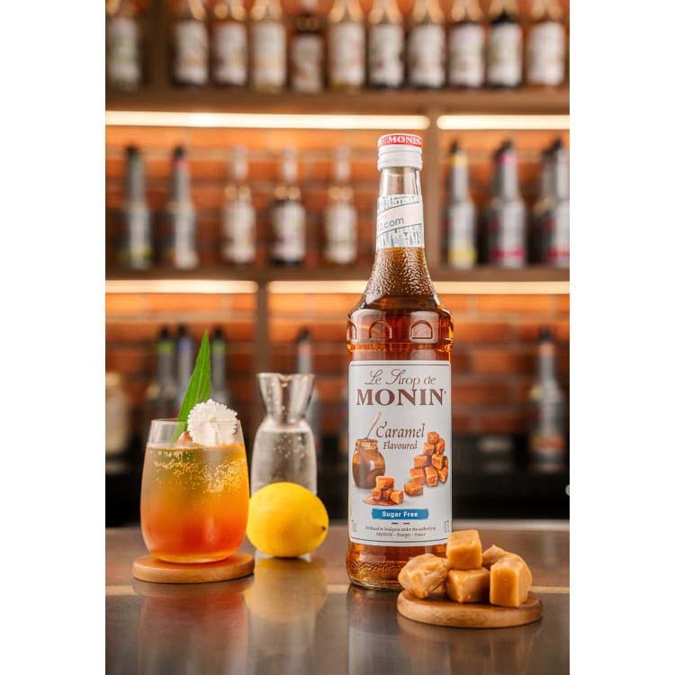 MONIN(モナン) キャラメル シュガーフリー シロップ ( 700ml