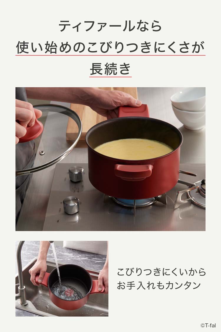 T-fal IH シチューポット　カフェノワール・アンリミテッド　24cm IHカフェノワール・アンリミテッド （直営店限定