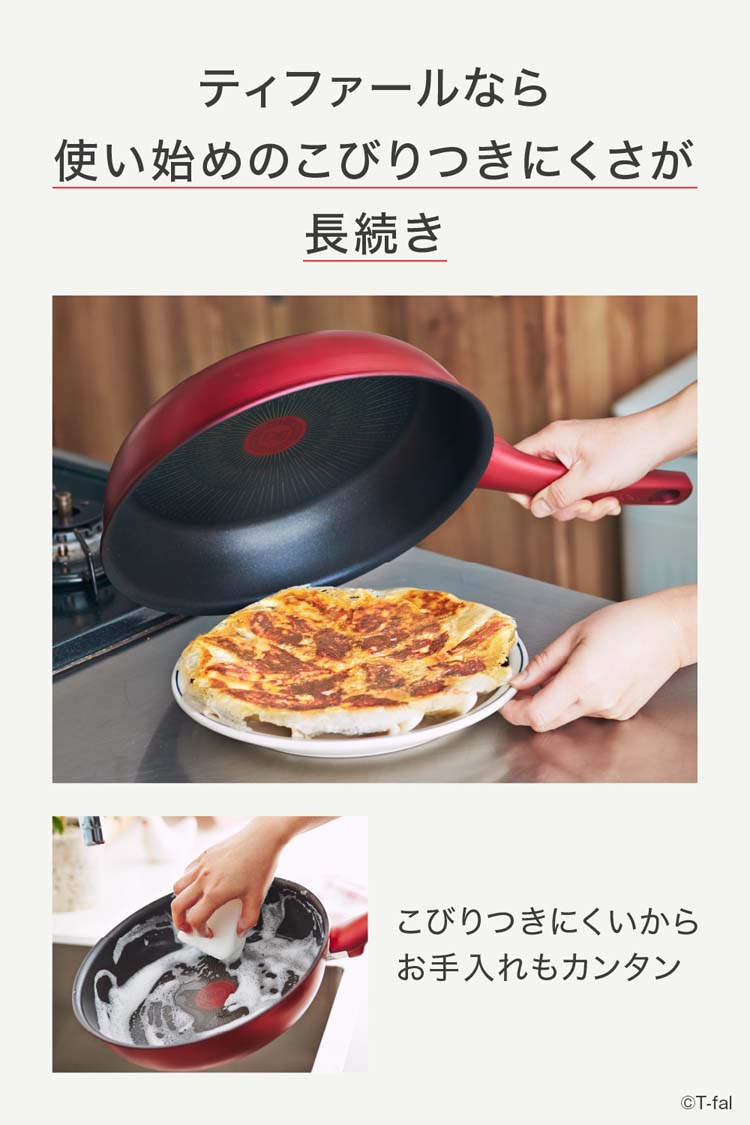 T-fal IHルージュ・アンリミテッド エッグロースター 14×18cm IH対応