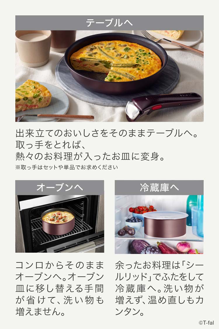 T-fal インジニオ・ネオ IHマロンブラウン・アンリミテッド