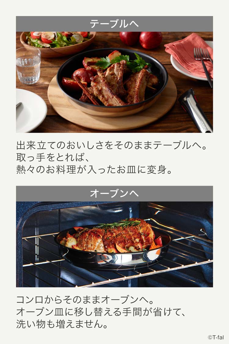 インジニオ・ネオ IH ステンレス・アンリミテッド フライパン 22cm