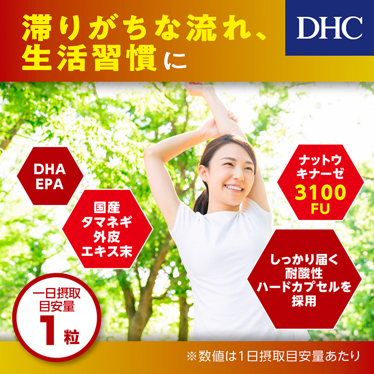 DHC 20日分 ナットウキナーゼ ( 20粒 )/ DHC サプリメント 