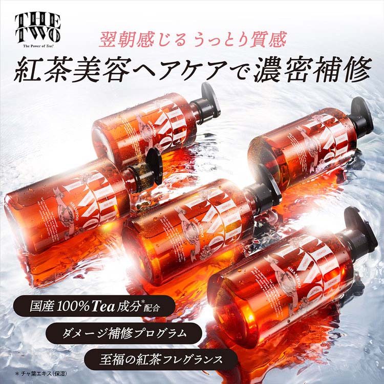 ☆ちか☆　未開封未使用　KUSHI ヘアトリートメント 250g　２本 THE TWO メルティーク リペア ヘアトリートメント ( 520ml ) : 爽快