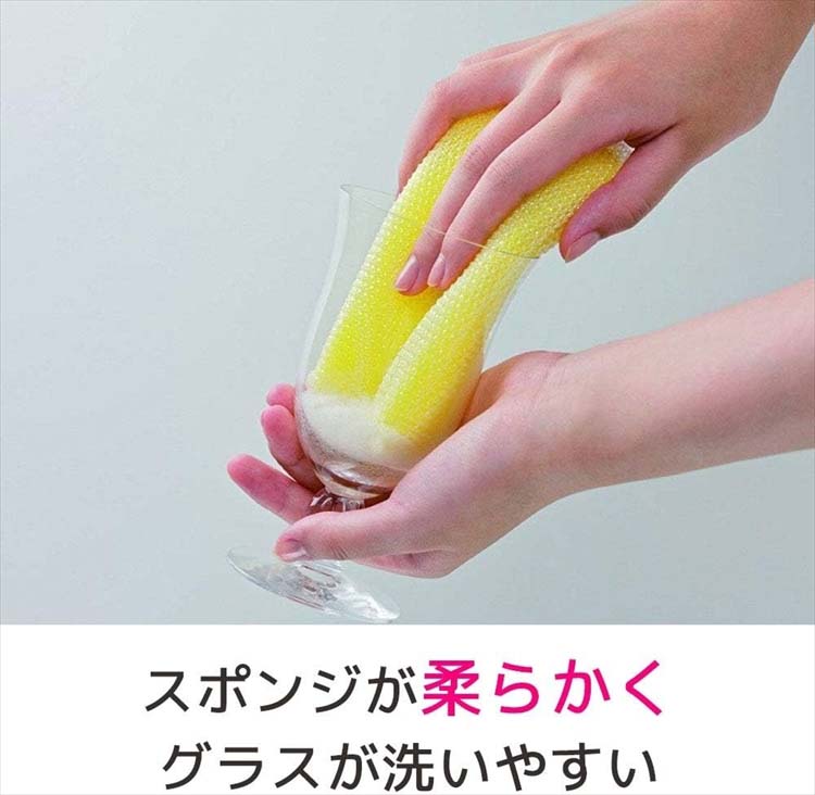 3M キッチン スポンジ パワフルネット 研磨粒子なし 抗菌 スコッチ