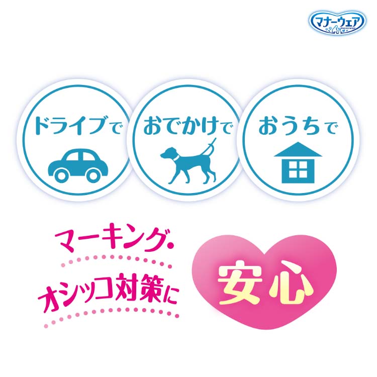 マナーウェア男の子用 SS トラッドテイスト 犬用 おむつ ユニチャーム