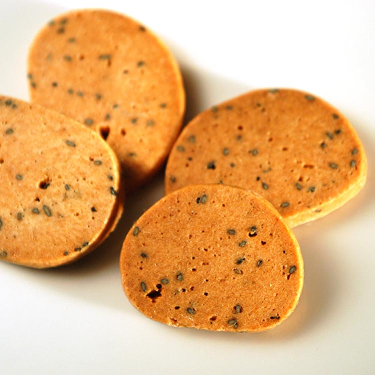 木頭村 ばあちゃんのおからくっきー ごま ( 75g )/ : 爽快ドラッグ