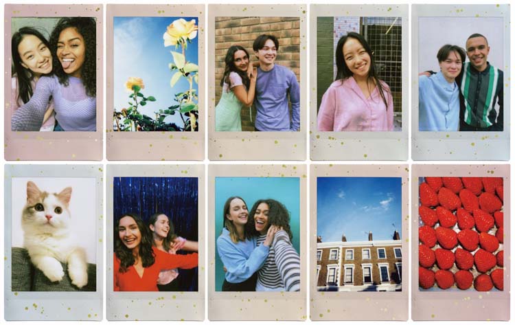 企画品)富士フイルム チェキ用miniフィルム SOFT GLITTER ( 10枚入