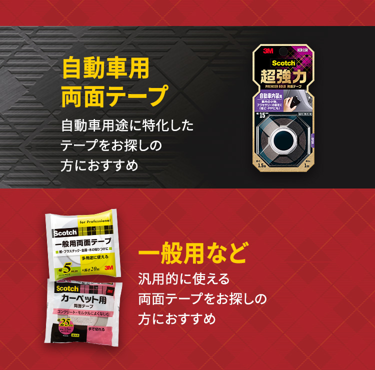スコッチ 超強力両面テープ プレミアゴールド KPC-12 ( 1巻入