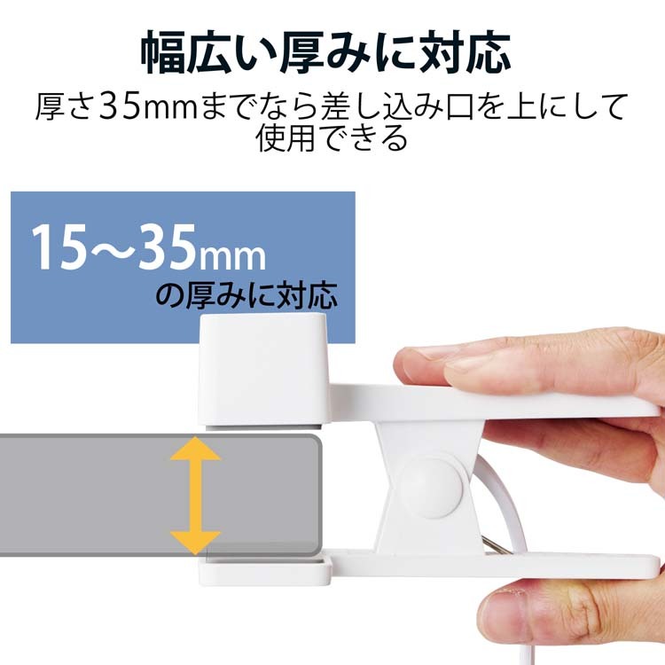 エレコム 延長コード 電源タップ コンセント 3m3個口 雷サージ ホコリシャッター付 WH ( 1個 )/ エレコム(ELECOM)  :4549550207577:爽快ドラッグ - 通販 - Yahoo!ショッピング