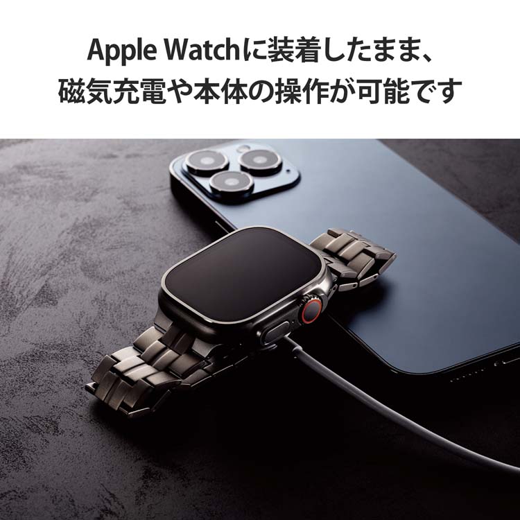 Pew@Apple Watchカバーケースアップルウォッチラバーベルトバンド｜メンズ