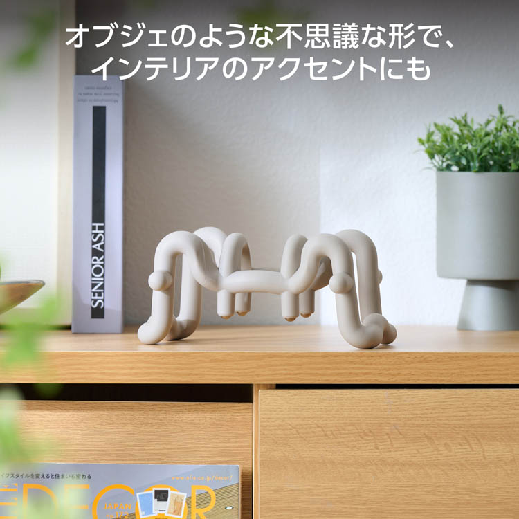 エレコム 指圧代用器 首 筋肉のコリほぐし グレー ( 1個 ) : 爽快