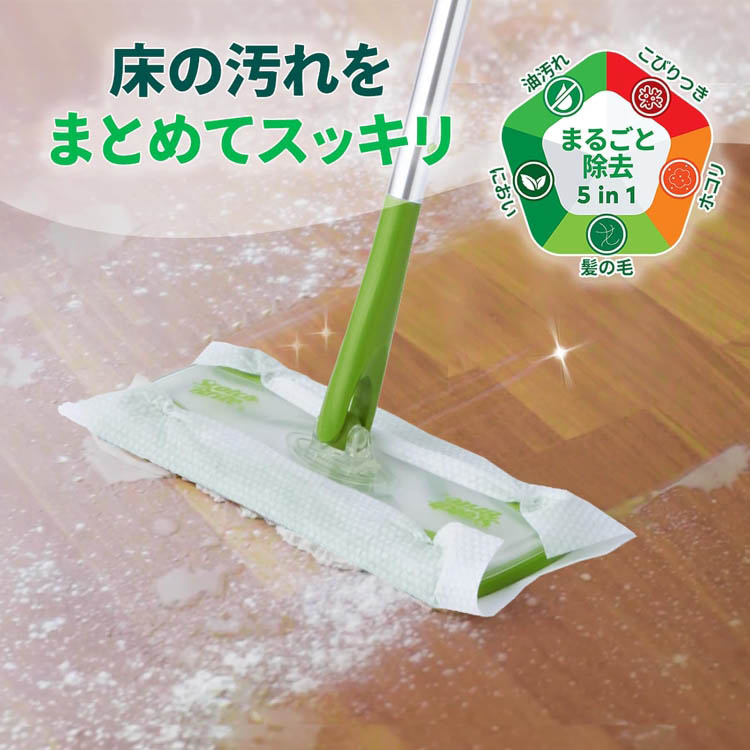 3M スコッチブライト フロア用ウェットシート 99.9％除菌・ウイルス