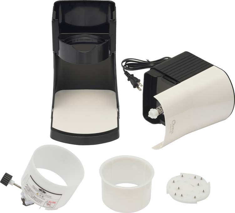 電動ふわふわとろ雪かき氷器 ブラック ( 1台 ) : 爽快ドラッグ