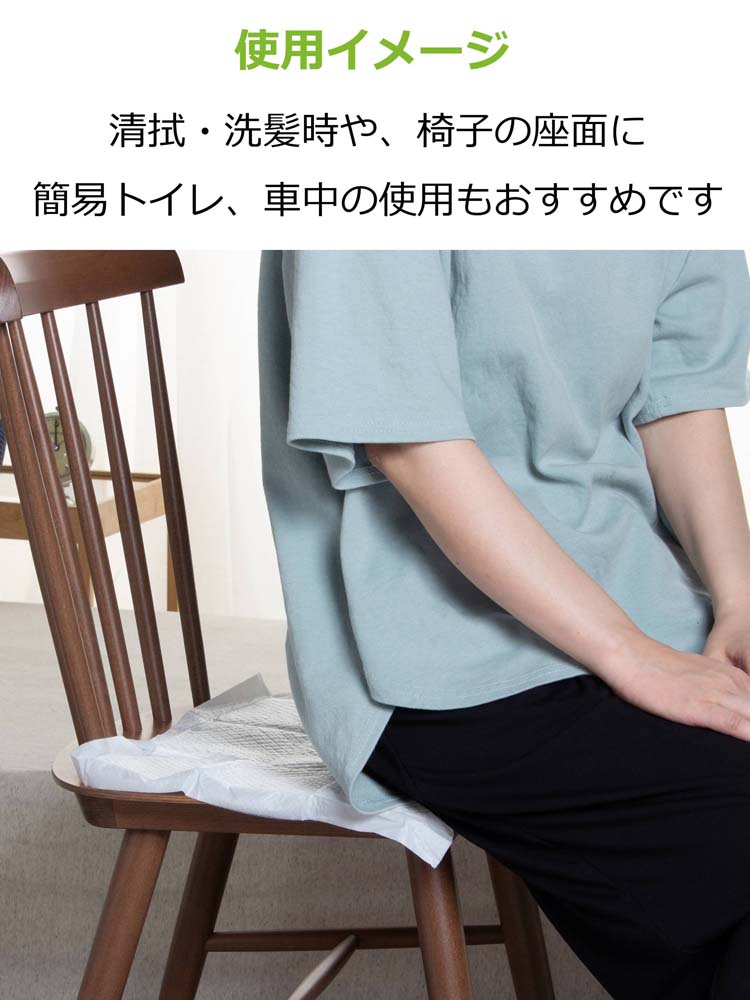 ストリックスデザイン 敷いて安心 使い捨て吸水エチケットシート ミニ