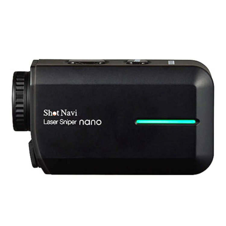 ショットナビ ゴルフ用レーザー距離計 Laser Sniper nano ブラック ( 1