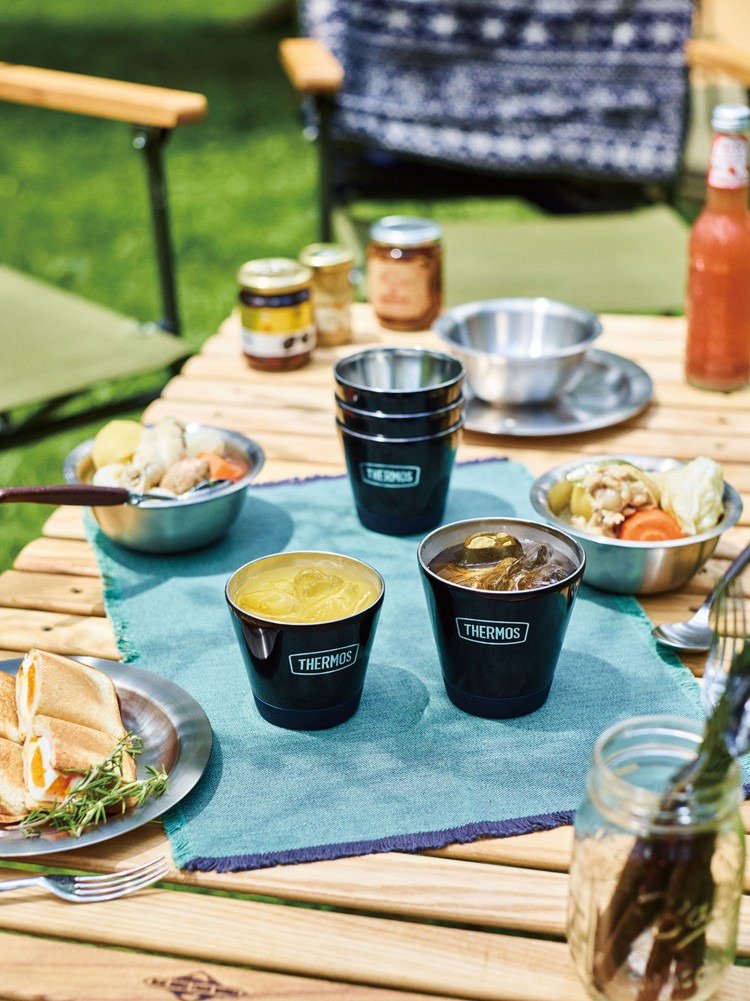 サーモス アウトドア 真空断熱カップ 0.3L ミッドナイトブルー ROD-003