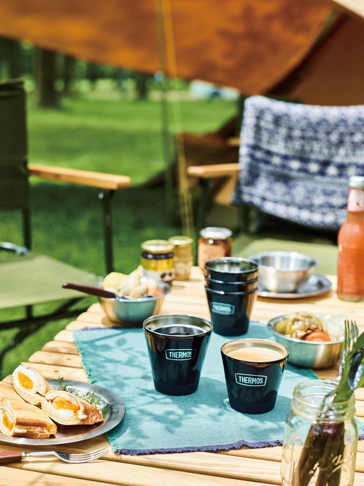 サーモス アウトドア 真空断熱カップ 0.3L ミッドナイトブルー ROD-003