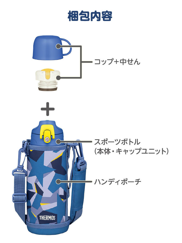 サーモス 真空断熱2WAYボトル FJJ-800WF