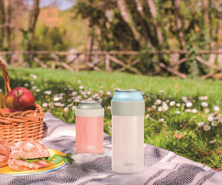 THERMOS サーモス 保冷缶ホルダー 水筒 500ml缶用 4個 ピンク 公式通販】保冷缶ホルダー JCB-500 コーラルピンク(CP) | サーモス