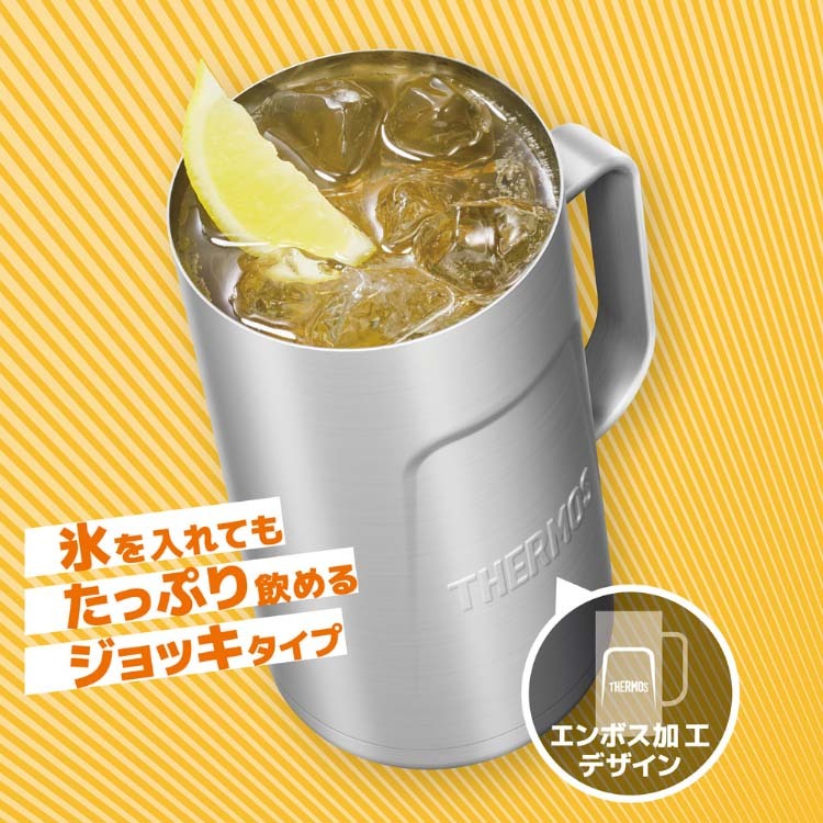 サーモス 真空断熱ジョッキ 1L JDK-1000 S2 ステンレス2 ( 1個