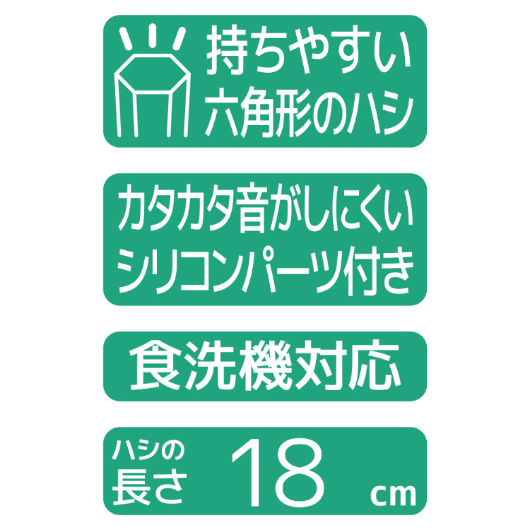 注目ショップ サーモス 箸 ケース セット 持ちやすい 食洗機対応 18cm CPF-180 discoversvg.com