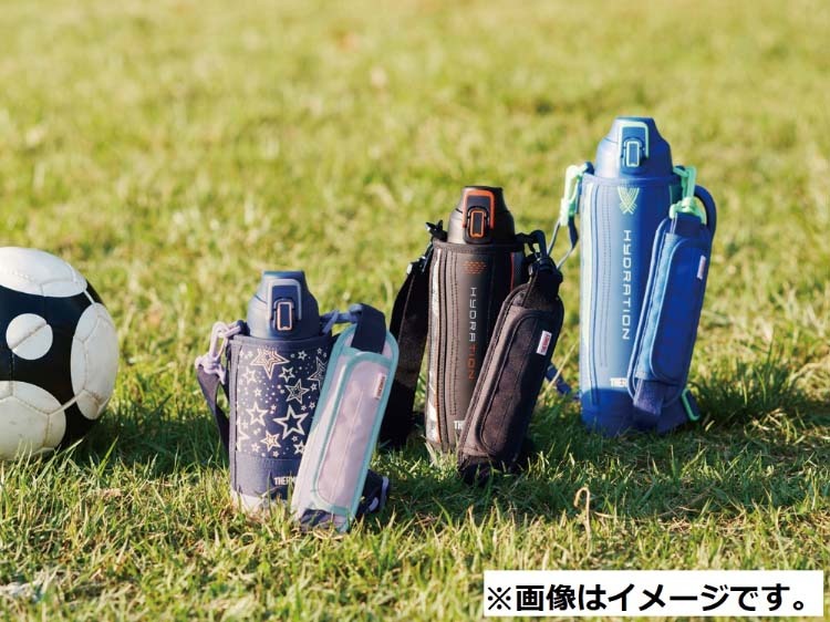 サーモス 真空断熱スポーツボトル 1L FHT-1002F BKPL ブラック