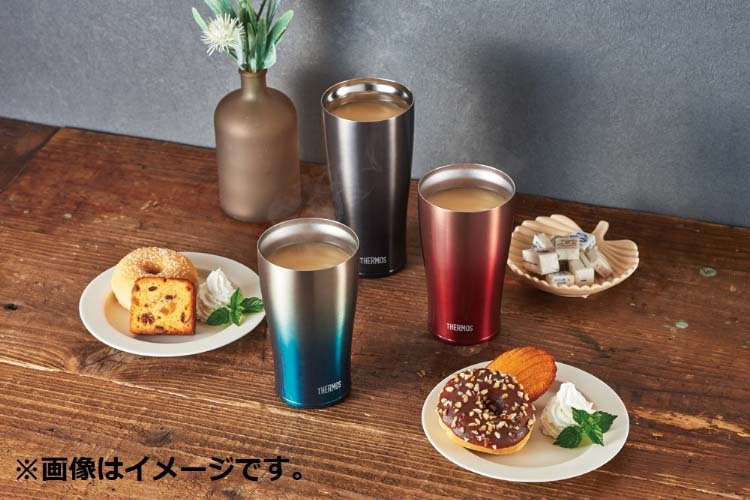 サーモス 真空断熱タンブラー 0.6L JDE-601LTD RGD レッドゴールド ( 1