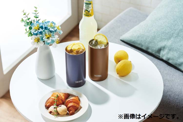 サーモス 真空断熱タンブラー 340ml JDW-340C MBK メタリック