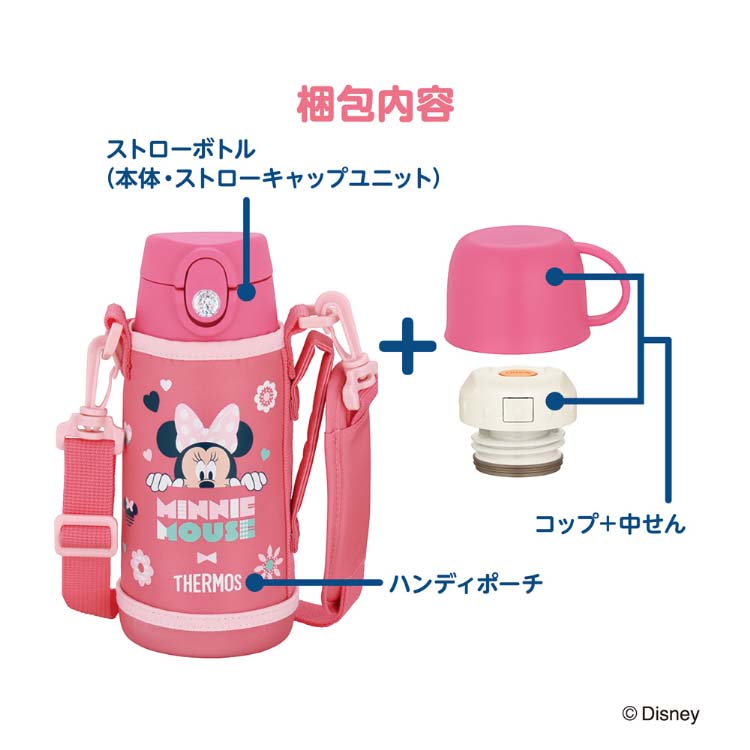 サーモス 真空断熱2ウェイボトル 0.6L FJO-601WFDS CP コーラル