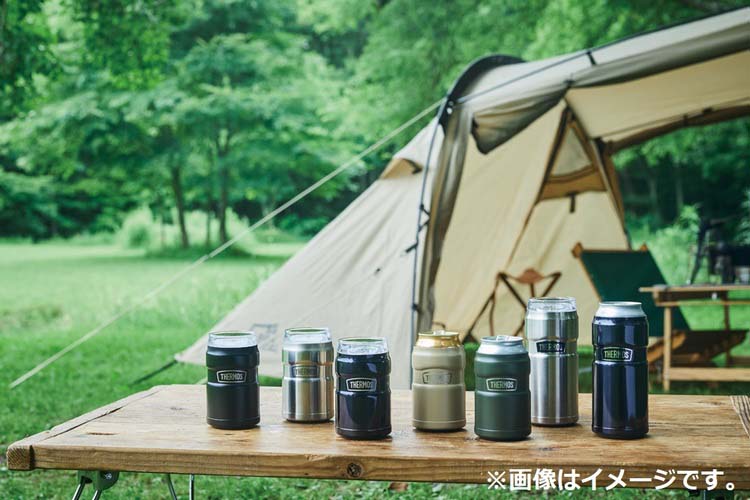 楽天市場】最新 THERMOS 保冷缶ホルダー 350ml ROD-0021