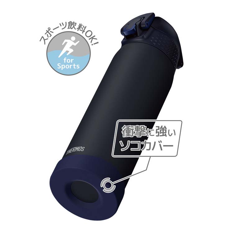 サーモス 水筒 真空断熱スポーツボトル 0.72L ミッドナイトブルー FJR