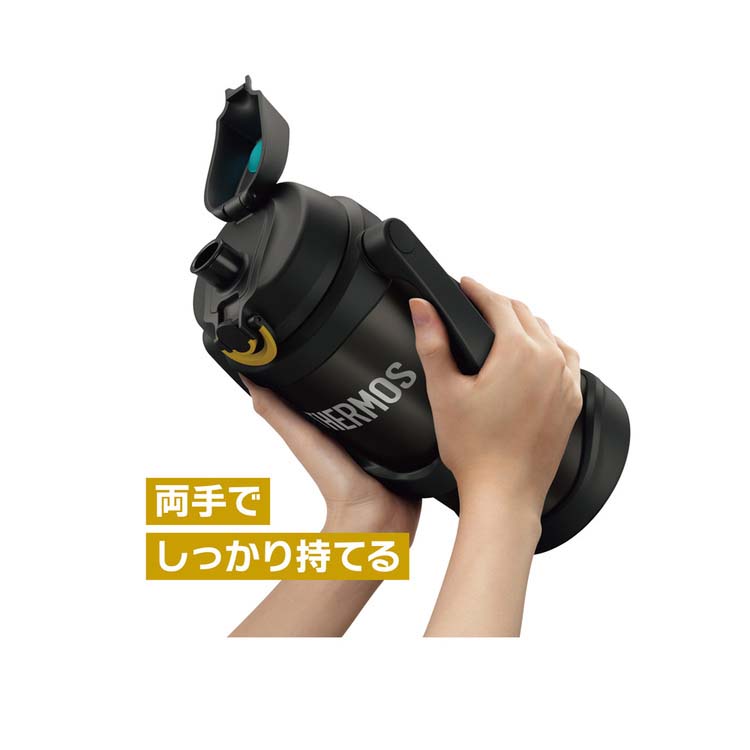 サーモス 水筒 真空断熱スポーツジャグ 3L ブラック FJQ-3000 BK ( 1個