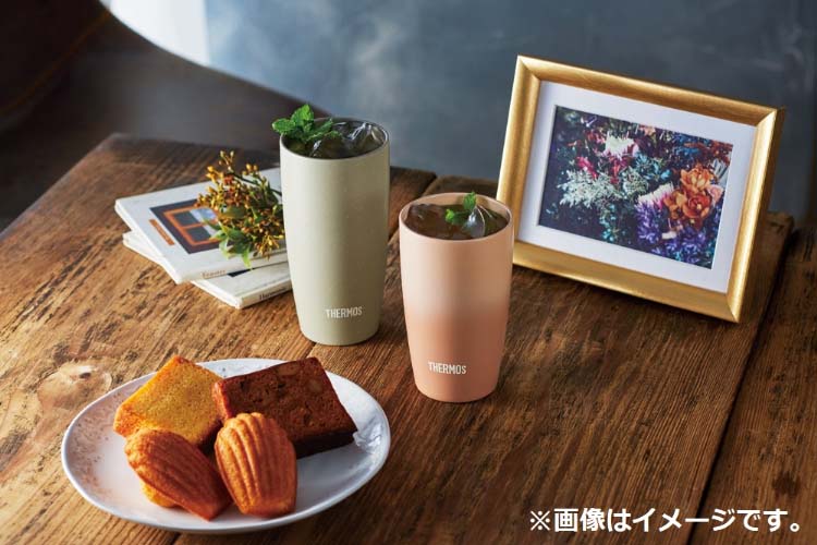 サーモス 真空断熱タンブラー 340ml JDM-341 ASGY アッシュグレー ( 1