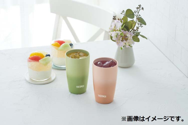 サーモス 真空断熱タンブラー 420ml JDM-421 OG オリーブグリーン ( 1