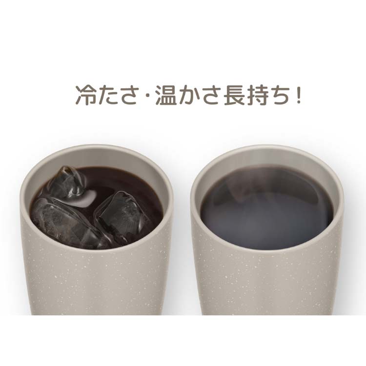 サーモス 真空断熱タンブラー 420ml JDM-421 ASGY アッシュグレー ( 1