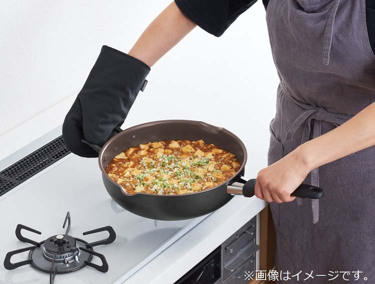 サーモス デュラブルシリーズ ガス火専用 マルチパンKFK 30cm グレー