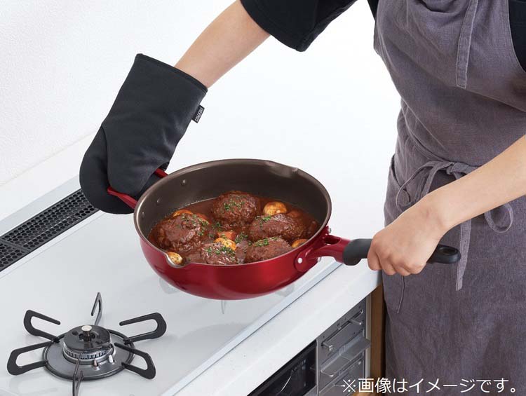 サーモス デュラブルシリーズ IH対応 マルチパンKFJ 24cm レッド KFJ