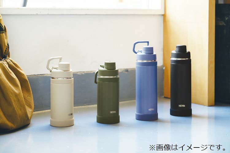 サーモス 真空断熱スポーツボトル 1L ブラック FJU-1000 BK ( 1個