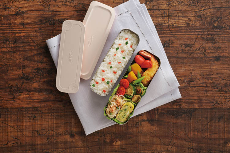 DISH// セット サーモス 食洗機対応 フレッシュランチボックス 635ml イエローピンク