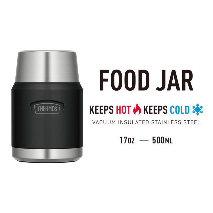 サーモス ICON SERIES 保温保冷 フードジャー 500ml グラナイト ASSA