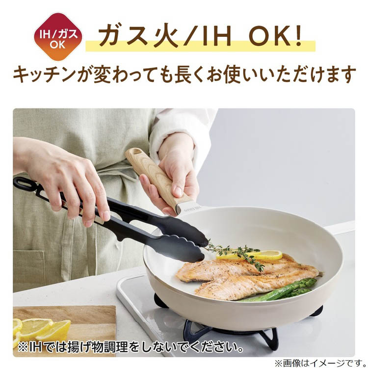 サーモス IH対応 セラプロテクトシリーズ マルチパン 28cm KFO-028W GG
