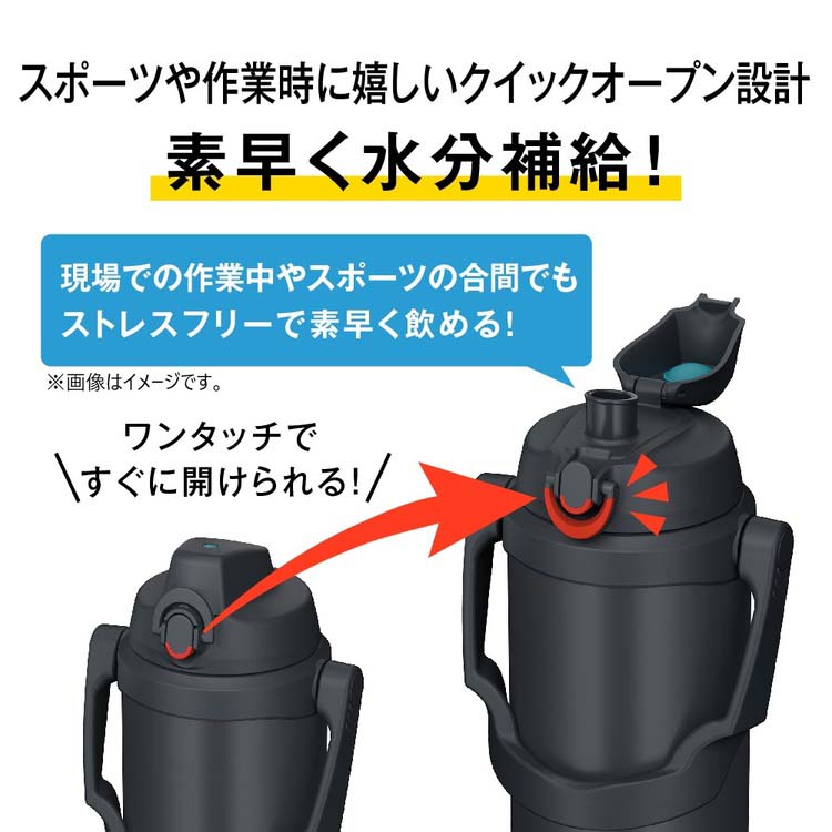 サーモス 真空断熱スポーツジャグ 2L ネイビー FJQ-2001 NVY ( 1個