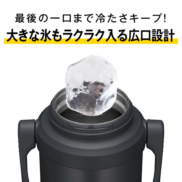 サーモス 真空断熱スポーツジャグ 3L ブラックジェイド FJQ-3001 BK-J